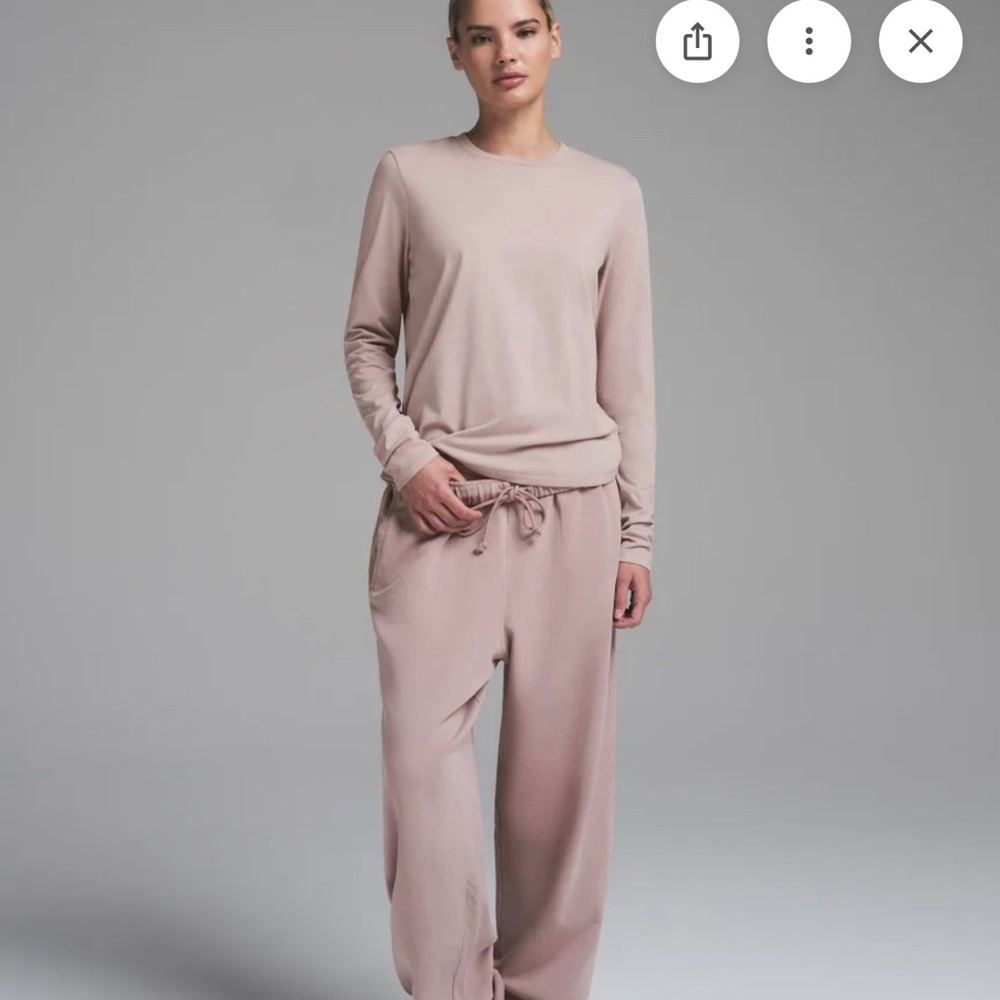 Skims relaxed tees long sleeve T-shirt